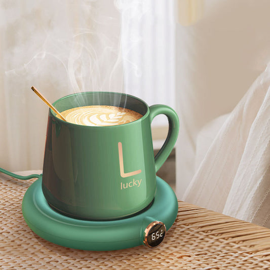 Electric LED Display Smart Coffee Mug Warmer